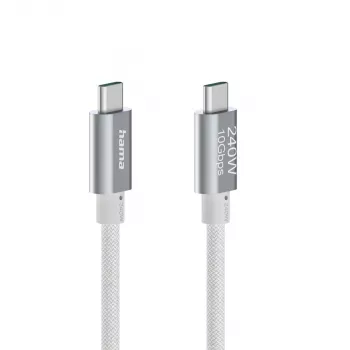Hama Full-Featured USB-Kabel USB 3.2 Gen 2 (3.1 Gen 2) 1,5 m USB C Weiß