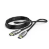 Hama 00202036 HDMI-Kabel 15 m HDMI Typ A (Standard) Schwarz, Grau, Silber