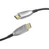 Hama 00202036 HDMI-Kabel 15 m HDMI Typ A (Standard) Schwarz, Grau, Silber