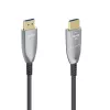 Hama 00202036 HDMI-Kabel 20 m HDMI Typ A (Standard) Schwarz, Grau, Silber