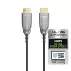 Hama 00202036 HDMI-Kabel 20 m HDMI Typ A (Standard) Schwarz, Grau, Silber