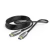 Hama 00202036 HDMI-Kabel 20 m HDMI Typ A (Standard) Schwarz, Grau, Silber