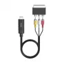 Hama 00205775 Videokabel-Adapter HDMI Typ A (Standard) SCART (21-polig) Schwarz