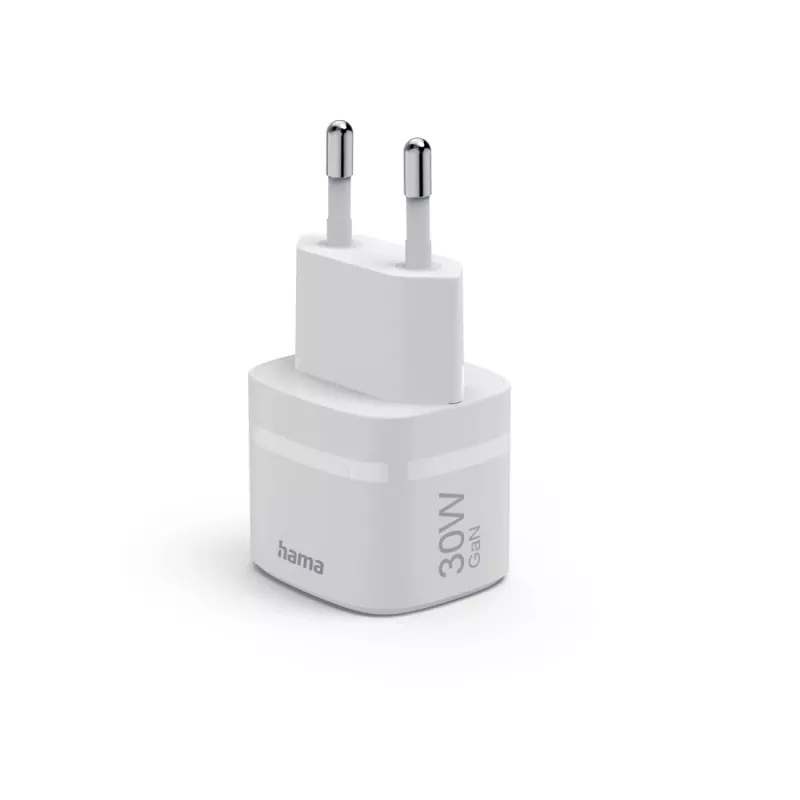 Hama 00201964 mobiles Ladegerät Smartphone, Tablet, Powerbank, Headset Weiß AC Schnellladung für den Innenbereich