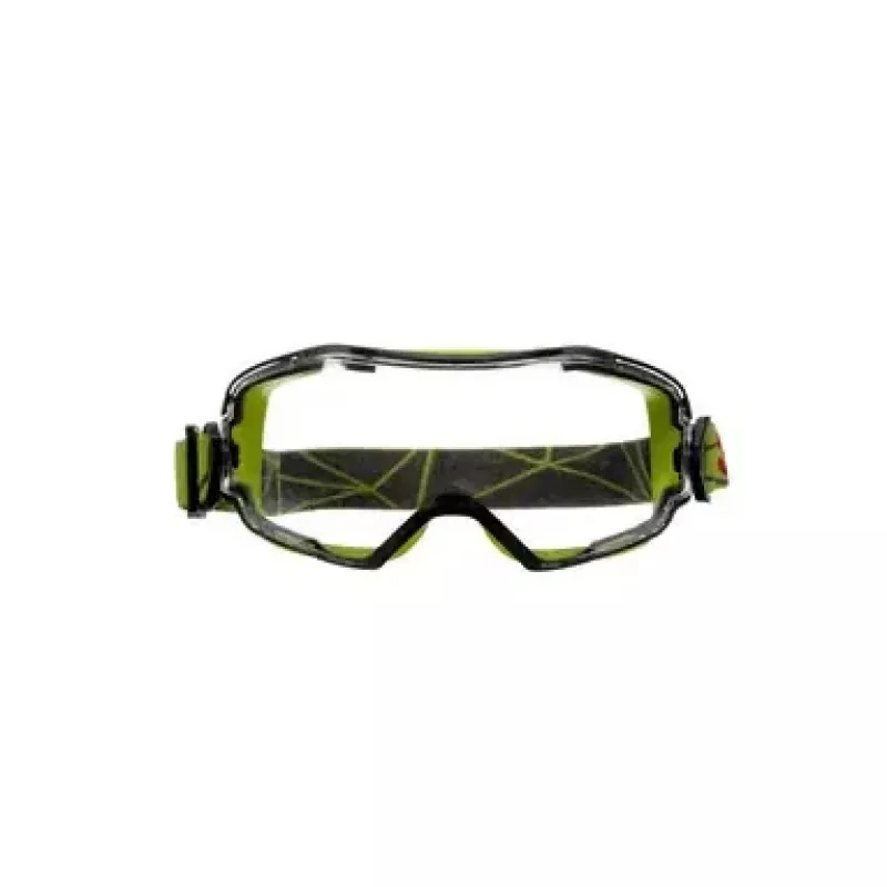 3M GoggleGear 6000 Schutzbrille Neopren Schwarz, Grün