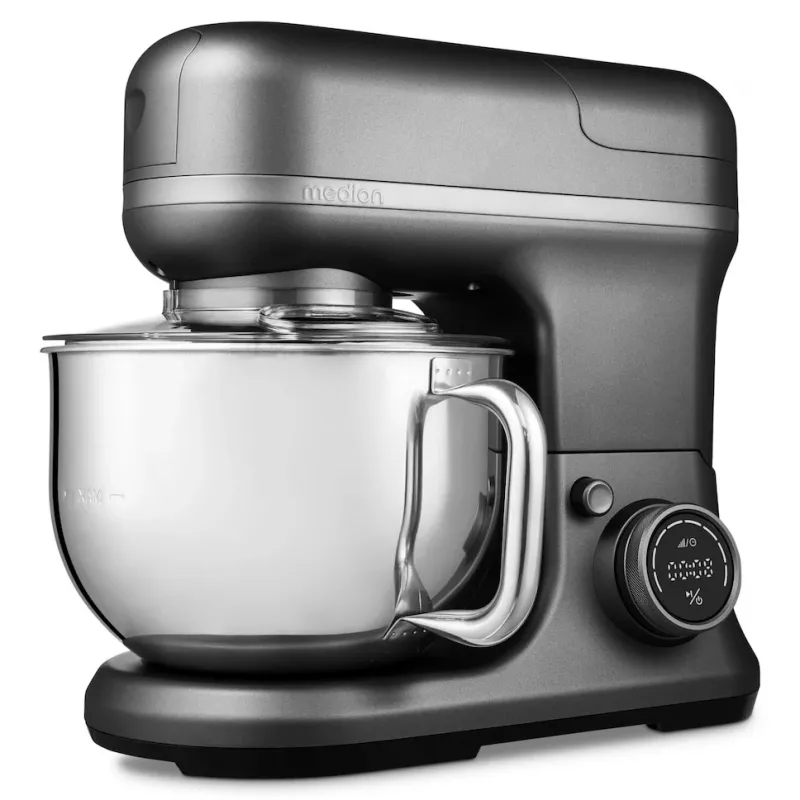 MEDION MD18440 Küchenmaschine 1200 W 5 L Grau