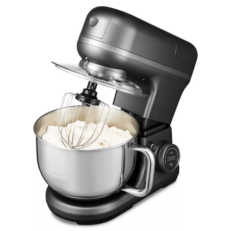 MEDION MD18440 Küchenmaschine 1200 W 5 L Grau