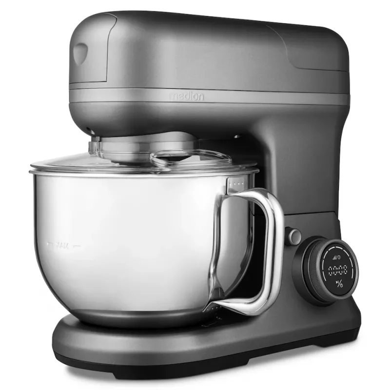 MEDION MD18440 Küchenmaschine 1200 W 5 L Grau