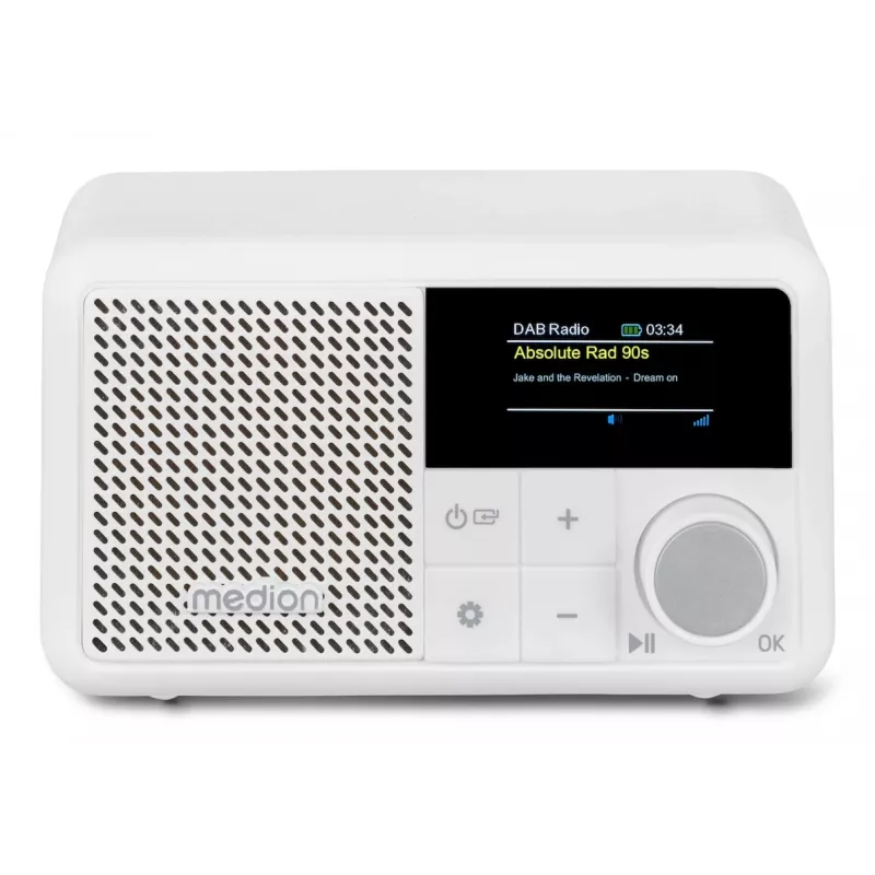 MEDION LIFE S66822 Tragbares tragbares digitales Weiß