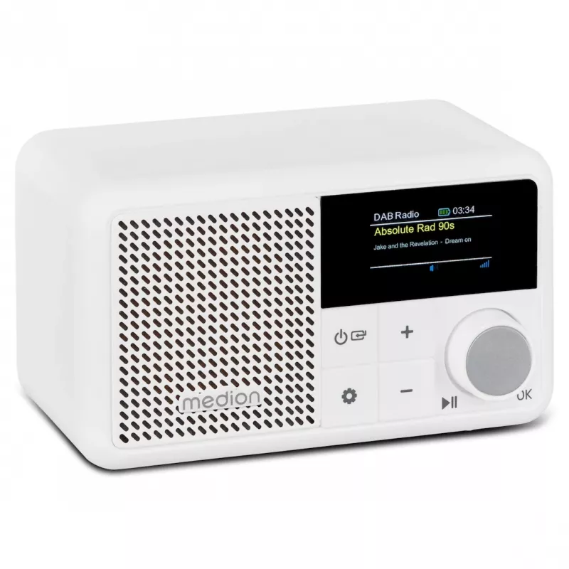 MEDION LIFE S66822 Tragbares tragbares digitales Weiß
