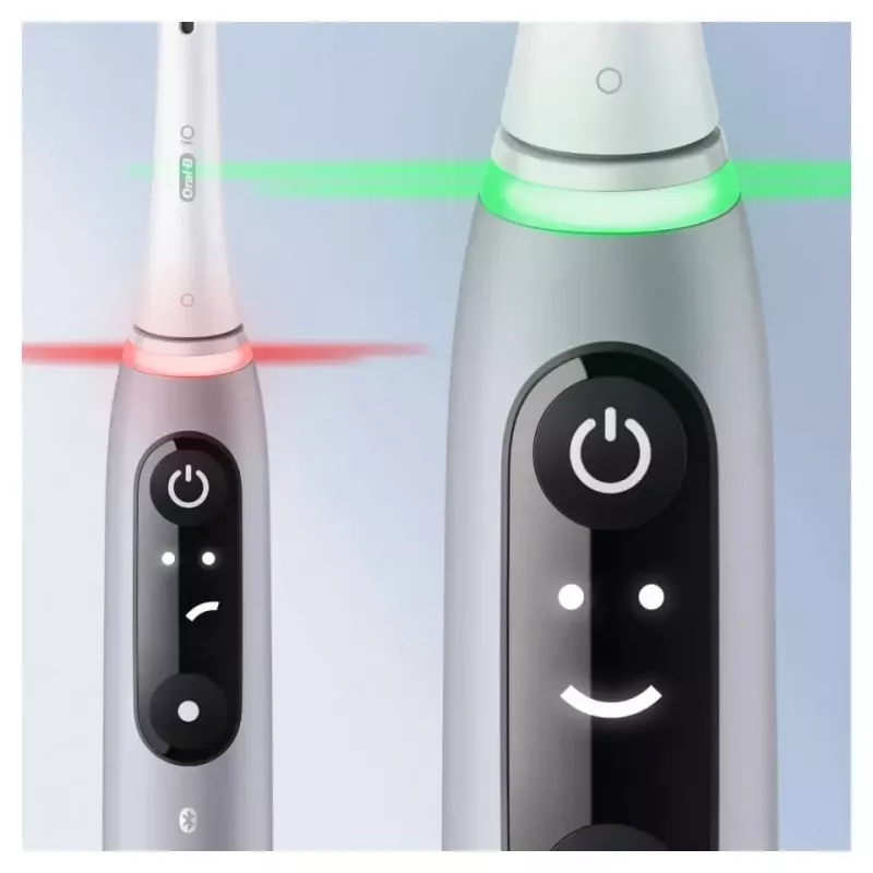 Braun iO Serie 6 Erwachsenen-Vibrationszahnbürste Grau