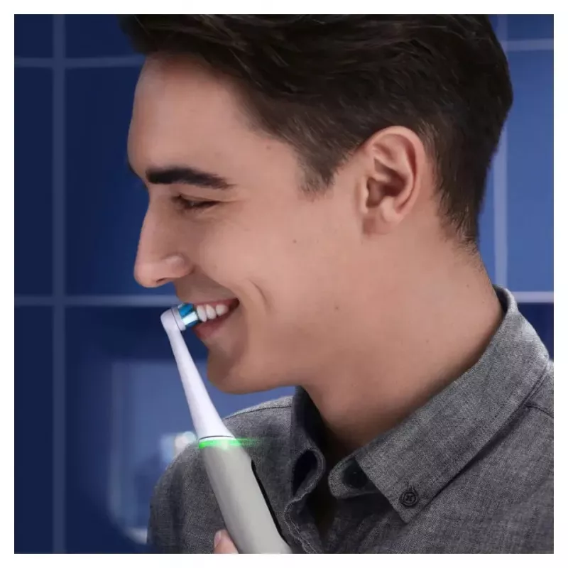Braun iO Serie 6 Erwachsenen-Vibrationszahnbürste Grau
