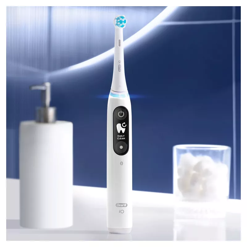 Oral-B iO 80351523 elektrische Zahnbürste Erwachsene Vibrationszahnbürste Schwarz, Blau