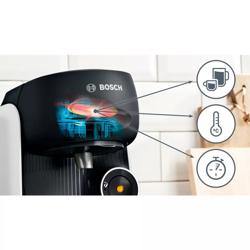 Bosch TAS164E Kaffeemaschine Vollautomat Kapselkaffeemaschine 0,7 L