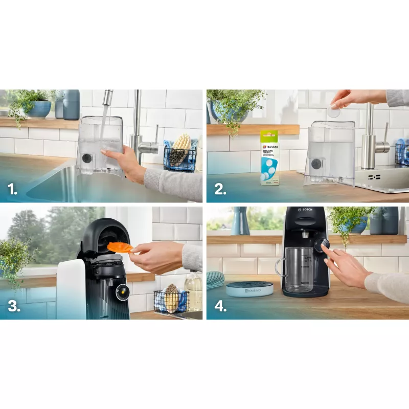 Bosch TAS164E Kaffeemaschine Vollautomat Kapselkaffeemaschine 0,7 L