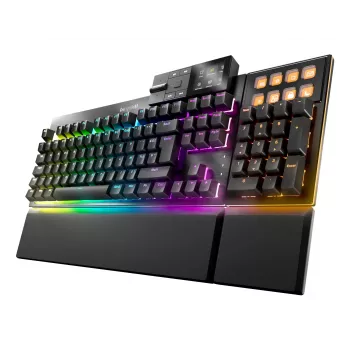 be quiet Dark Mount Silent Linear FR ISO Tastatur Gaming USB AZERTY Französisch Schwarz