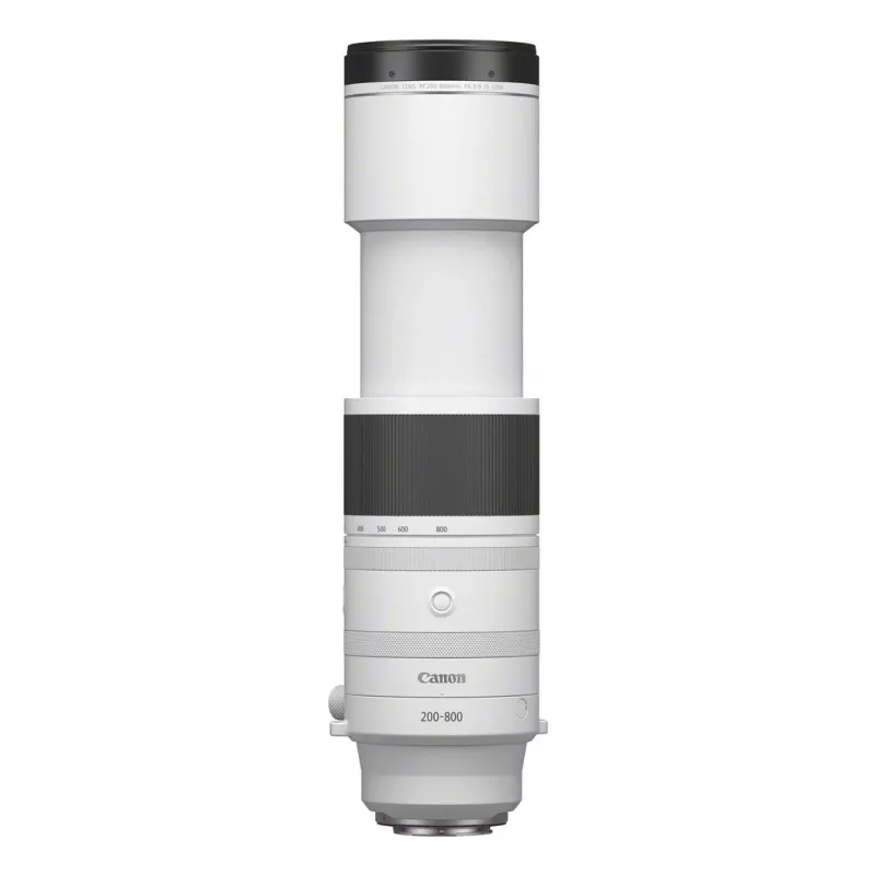 Canon RF 200-800 mm F6.3-9 IS USM Teleobjektiv, Schwarz/Weiß
