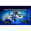 KVM Extender ATEN True 4K DP/HDMI Optical KVM 300m – Sender & Empfänger, DisplayPort/HDMI, USB, 300 m