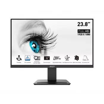 MSI PRO MP2412DE Computer-Monitor 60,5 cm (23,8 inch) 1920 x 1080 Pixel Full HD LCD Schwarz