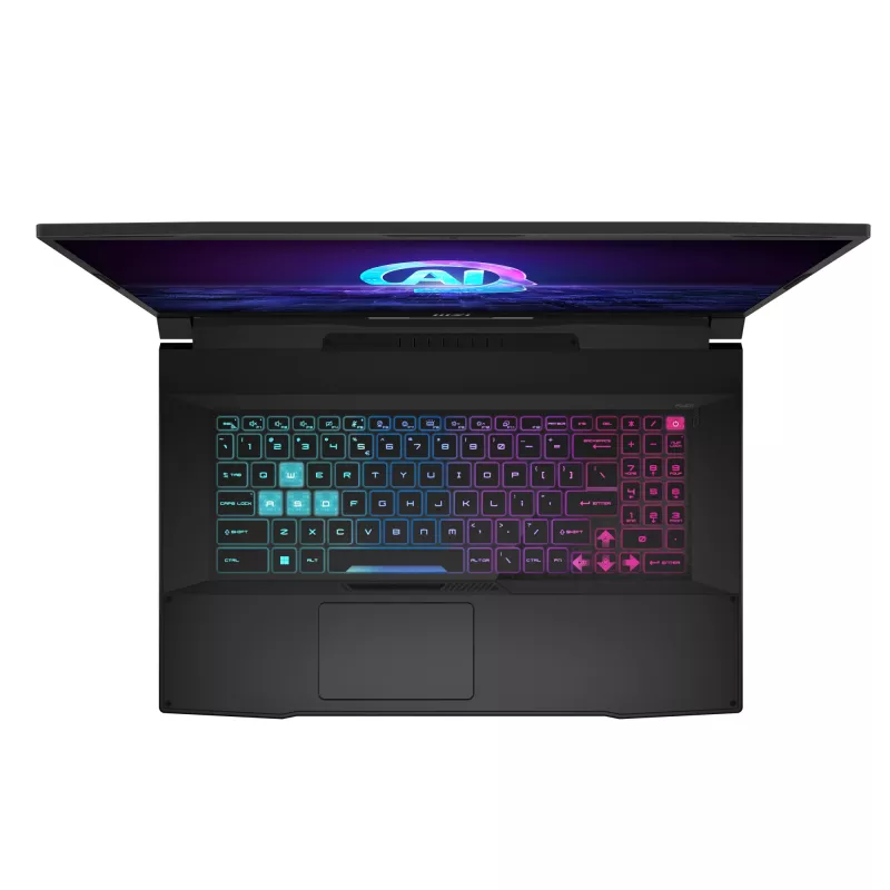 MSI Katana A17 AI B8VF-835NL AMD Ryzen™ 9 8945HS Laptop 43,9 cm (17,3 Zoll) Full HD 16 GB DDR5-SDRAM 1 TB SSD NVIDIA GeForce RTX 4060 Wi-Fi 6E (802.11ax) Windows 11 Home Schwarz