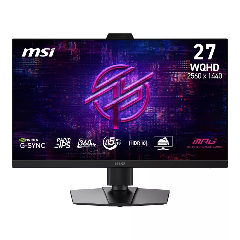 27 Zoll MSI MPG 272QRF X36 Gaming-Monitor — 2560×1440 WQHD, Rapid IPS, 0,5 ms, 400 cd/m², USB 2.0 Hub, VESA, höhenverstellbar