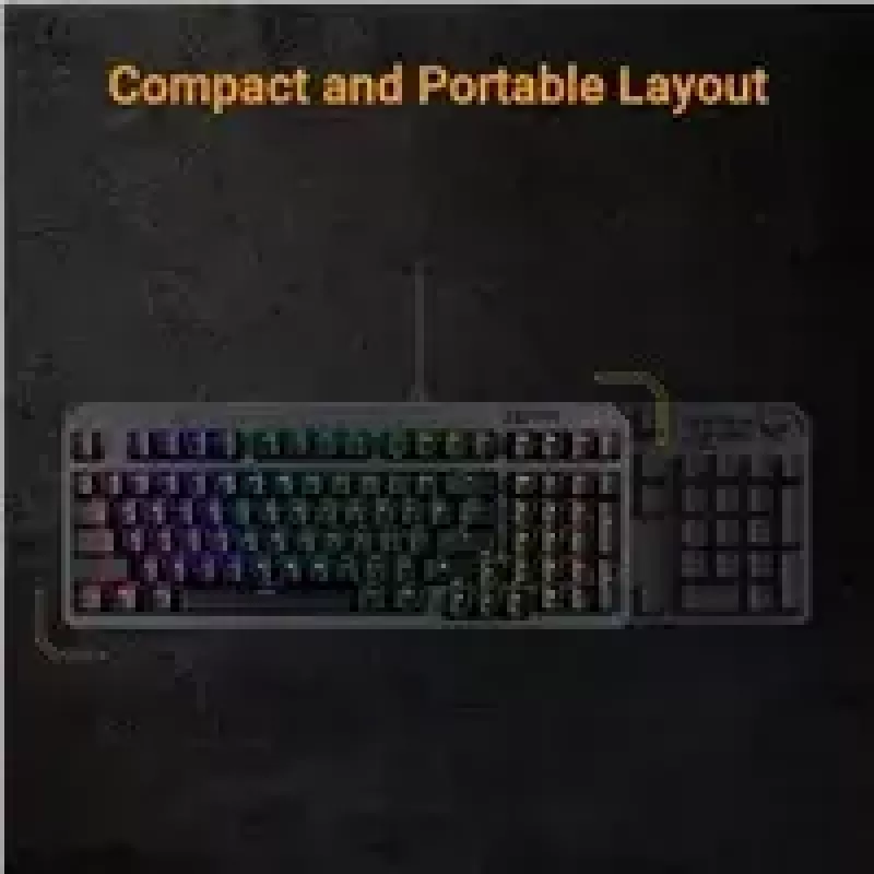 Mechanische Gaming-Tastatur ASUS TUF Gaming K3 Gen II RGB-Beleuchtung