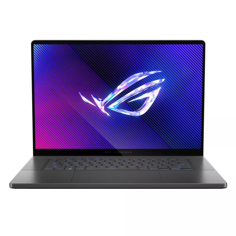 ASUS ROG Zephyrus G16 GU605MI-QR044W Intel Core Ultra 9 185H Laptop 40,6 cm (16 Zoll) WQXGA 32 GB LPDDR5x-SDRAM 1 TB SSD NVIDIA GeForce RTX 4070 Wi-Fi 6E (802.11ax) Windows 11 Home Grau