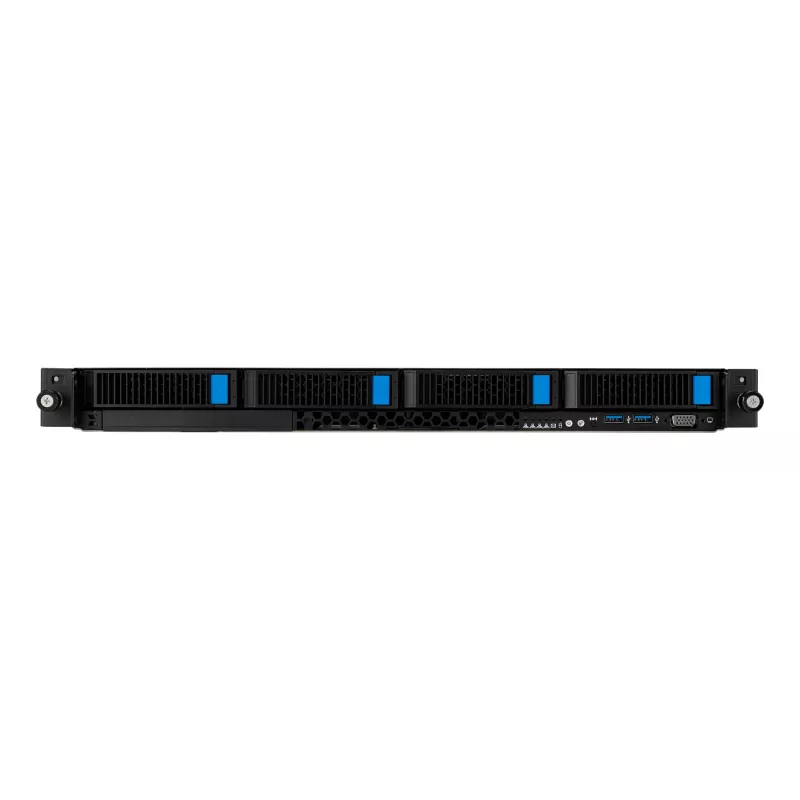 ASUS RS501A-E12-RS4 LGA 6096 Rack (1U) Schwarz, Silber