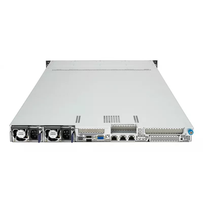 ASUS RS501A-E12-RS4 LGA 6096 Rack (1U) Schwarz, Silber