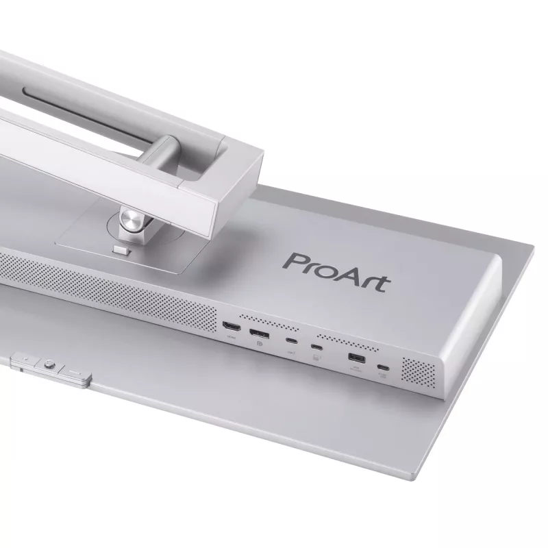 ASUS ProArt PA27UCDMR Computermonitor 67,3 cm (26,5 Zoll) 3840×2160 4K OLED Silber, 0,1 ms, USB 3.2 Gen 2, Lautsprecher, VESA