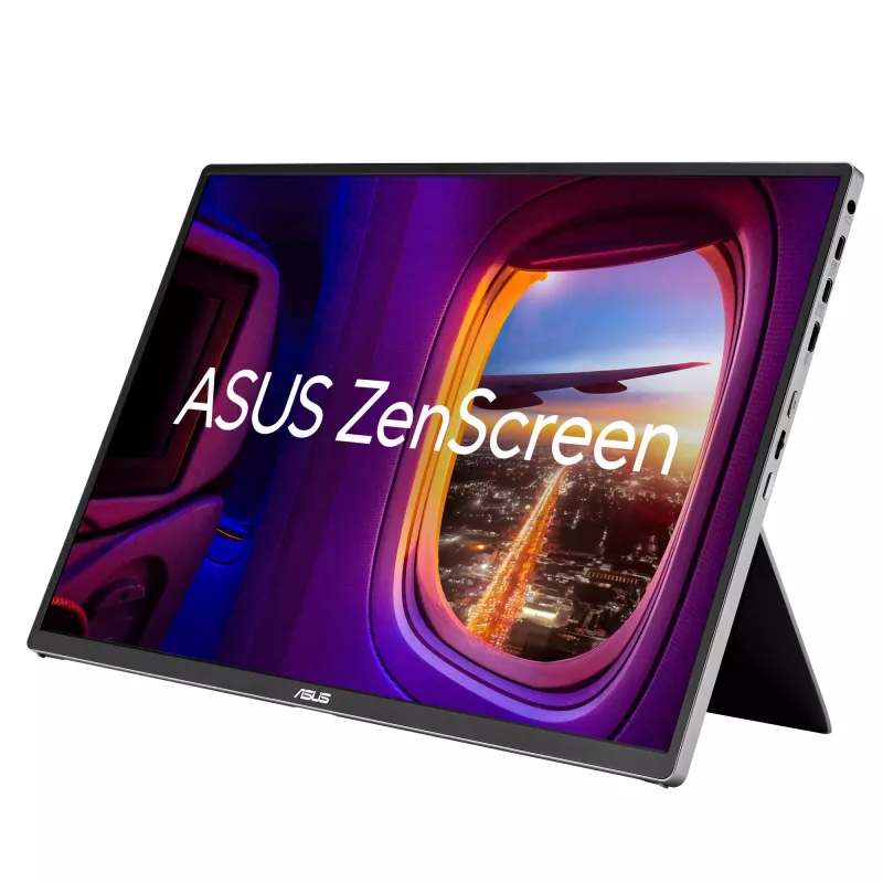ASUS ZenScreen OLED MQ16FC Computerbildschirm 40,6 cm (16 Zoll) 1920 x 1200 Pixel WUXGA Silber