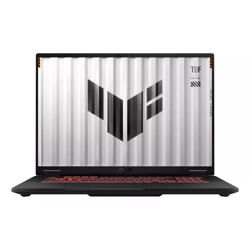 ASUS TUF Gaming A18 TUF808UP-DICS9097W AMD Ryzen™ 7 260 Laptop 45.7 cm (18 Zoll) WQXGA 32 GB DDR5-SDRAM 1 TB SSD NVIDIA GeForce RTX 5070 Wi-Fi 6E (802.11ax) Windows 11 Home Schwarz, Grau