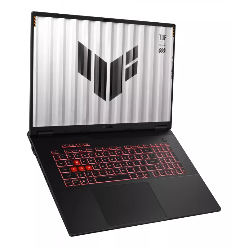 ASUS TUF Gaming A18 TUF808UP-DICS9097W AMD Ryzen™ 7 260 Laptop 45.7 cm (18 Zoll) WQXGA 32 GB DDR5-SDRAM 1 TB SSD NVIDIA GeForce RTX 5070 Wi-Fi 6E (802.11ax) Windows 11 Home Schwarz, Grau
