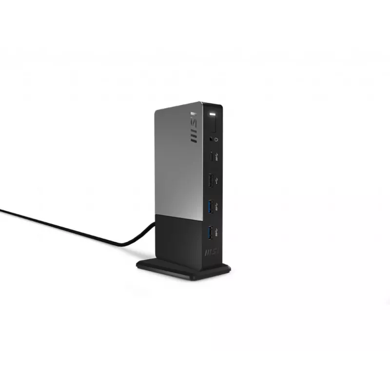 MSI USB-C Docking Station Gen 2 USB 3.2 Gen 2 (3.1 Gen 2) Type-C Schwarz