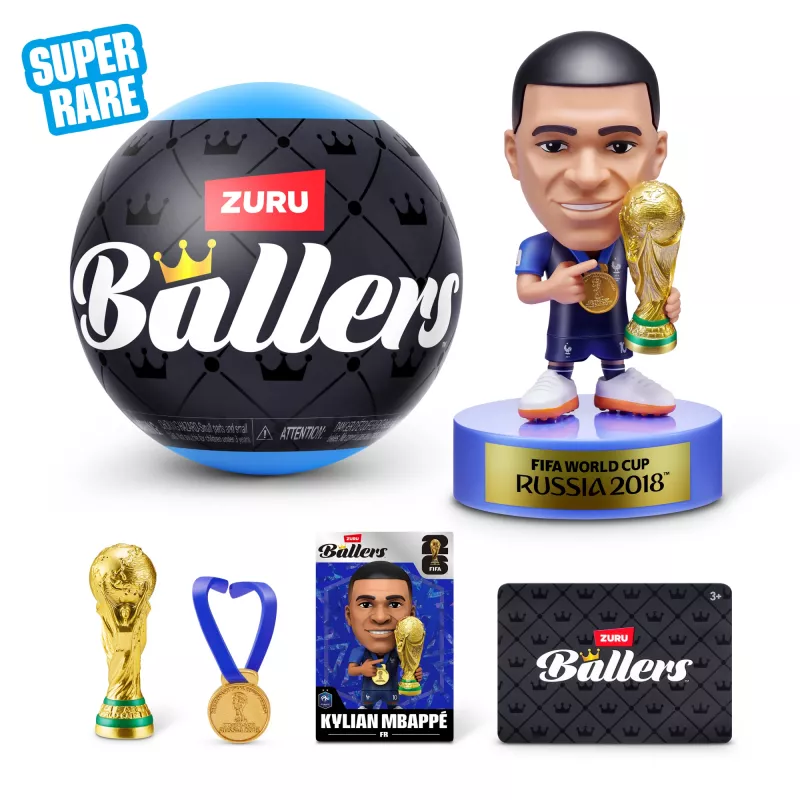 ZURU FIFA WORLD CUP 2026™ Ballers Series 1, 3 Jahr(e), FIFA, Schwarz
