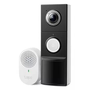 TP-Link Tapo Video Doorbell Camera 1 × D235, 1 × D100C, Schwarz, Weiß, IP66, 130°, IR, Wand, CE, RoHS, RCM,R-NZ,FCC, EAC, Triman, UKCA