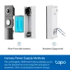 TP-Link Tapo Video Doorbell Camera 1 × D235, 1 × D100C, Schwarz, Weiß, IP66, 130°, IR, Wand, CE, RoHS, RCM,R-NZ,FCC, EAC, Triman, UKCA
