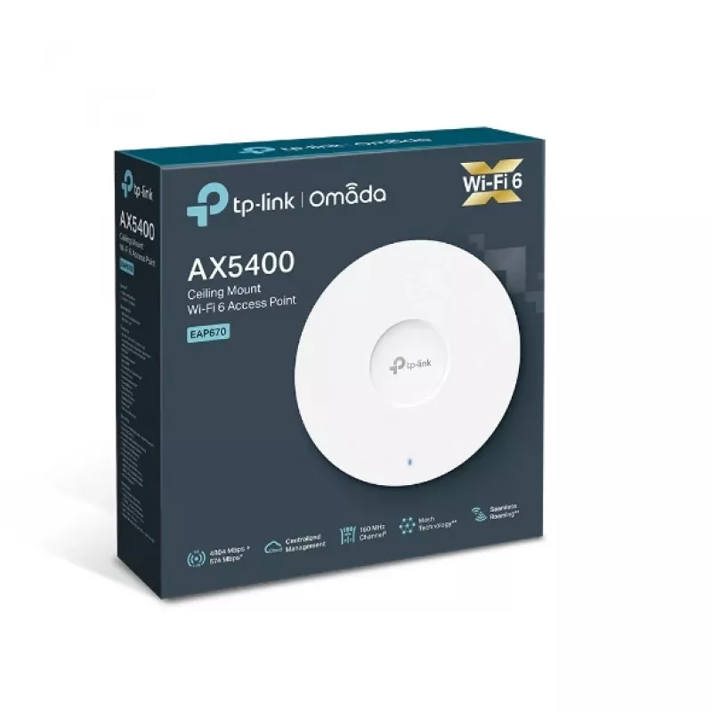Access Point TP-Link Omada AX5400 Wi-Fi 6 2,4 GHz 5 GHz