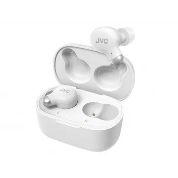 JVC Active Noise Cancelling TWS Weiß, True Wireless Stereo (TWS), 20 - 20000 Hz, Anrufe/Musik, 10,1 g, Headset, Weiß