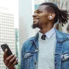 JVC Active Noise Cancelling TWS Weiß, True Wireless Stereo (TWS), 20 - 20000 Hz, Anrufe/Musik, 10,1 g, Headset, Weiß