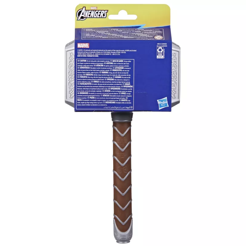 Marvel Avengers Thor Battle Hammer Rollenspielzeug für Kinder ab 5 Jahren, Abenteuer, 5 Jahre