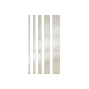 Nobo T-Card Metallpaneele Größe 2, 32 Fächer, Grau, 64 mm, 655 mm, 210 g, 64 mm, 13 mm