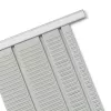 Nobo T-Card-Planungstafeln Größe 4, Grau, 128 mm, 655 mm, 407 g, 130 mm, 655 mm
