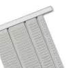 Nobo T-Card-Planungstafeln Größe 4, Grau, 128 mm, 655 mm, 407 g, 130 mm, 655 mm