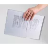 Rexel Anti-Rutsch A4 Ordner klar (25), Polypropylen (PP), Transparent, 20 Blatt, 25 Stück