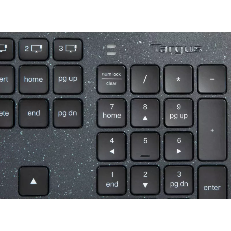 Targus EcoSmart AKB868UK Tastatur Universal Bluetooth QWERTY UK English Schwarz