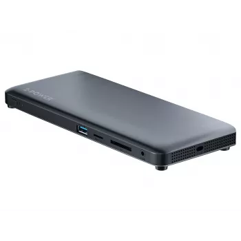 2-Power DOC0117A Laptop-Dockingstation/Port-Replikator Schwarz