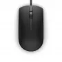 DELL Kabelgebundene Maus – MS116 – Schwarz, beidhändig, optisch, USB Typ-A, 1000 DPI, Schwarz