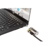 DELL 461-AAEU Kabelschloss Schwarz, Edelstahl 1,8 m