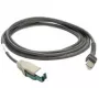 Motorola USB-Kabel Power+, Grau, 2,1 m